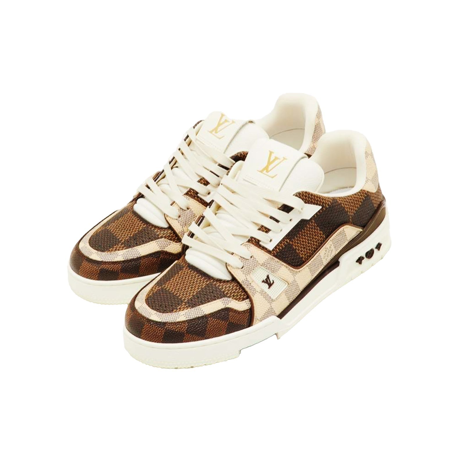 Louis Vuitton LV Trainer Damier Ebene Multi