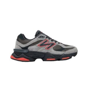 New Balance 9060 Grey Black Red