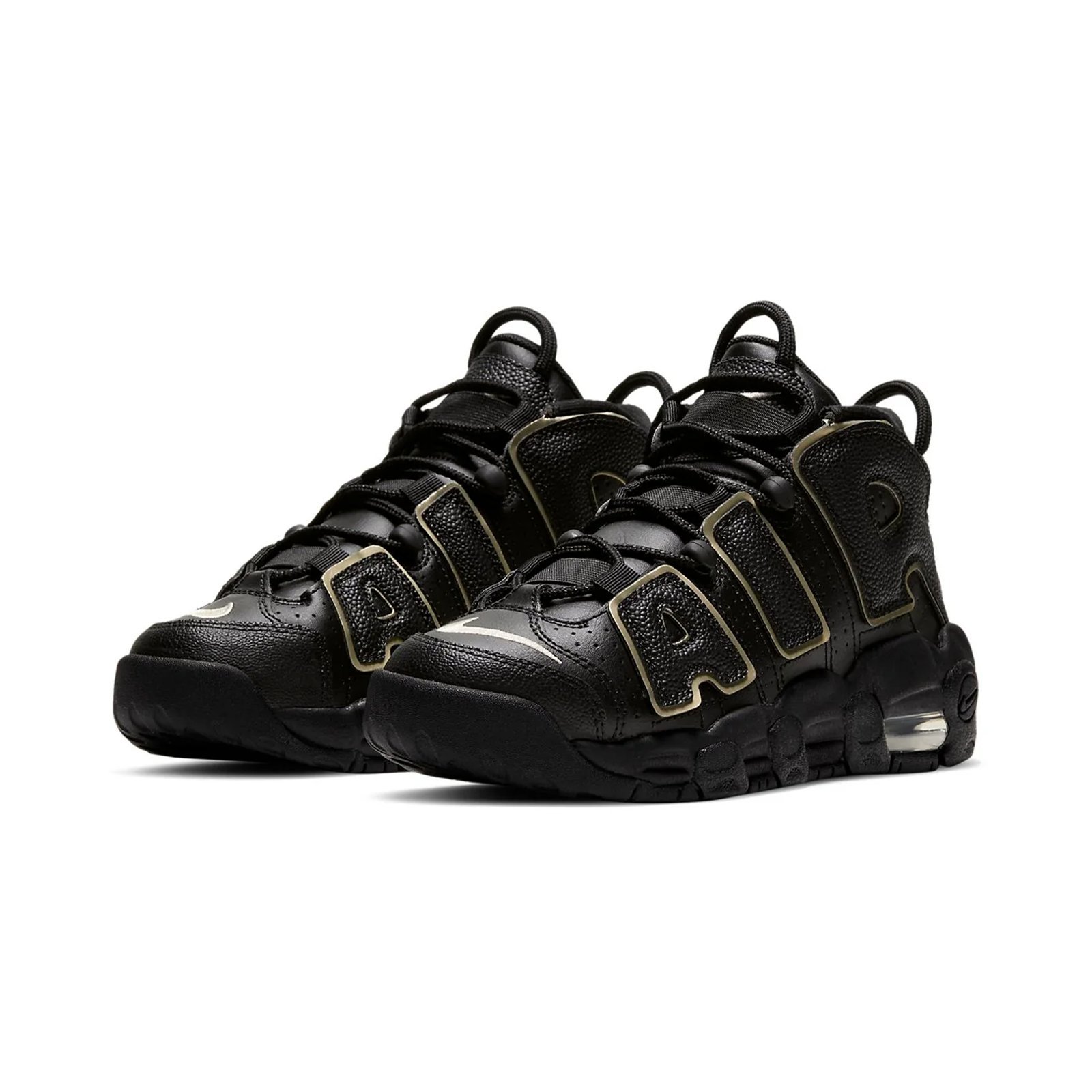 Nike Air More Uptempo Black Gold
