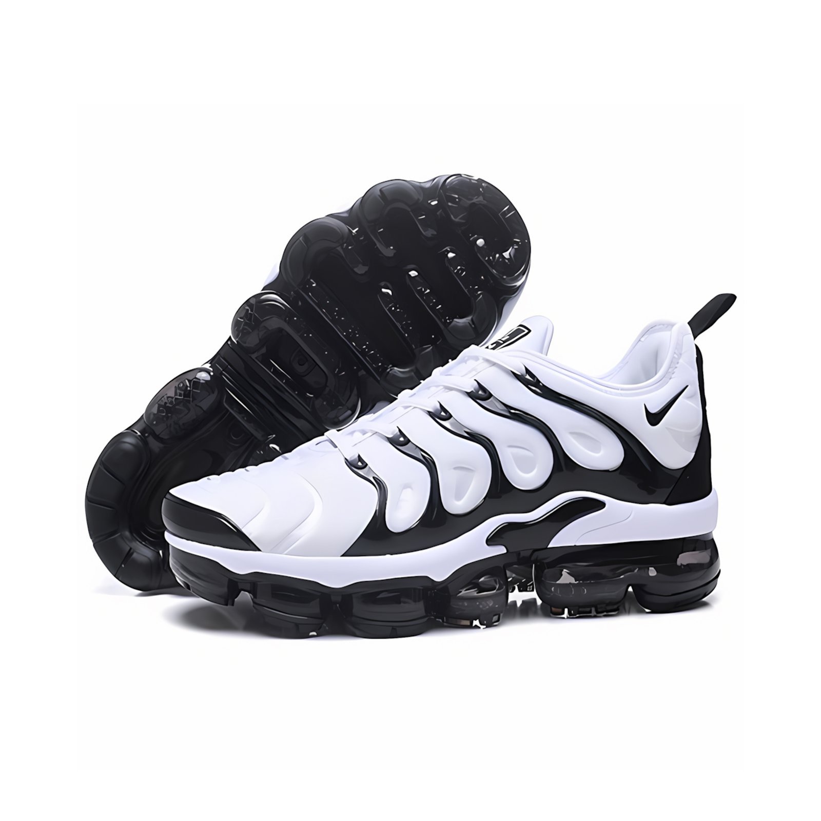 Nike Air VaporMax Plus Black and White