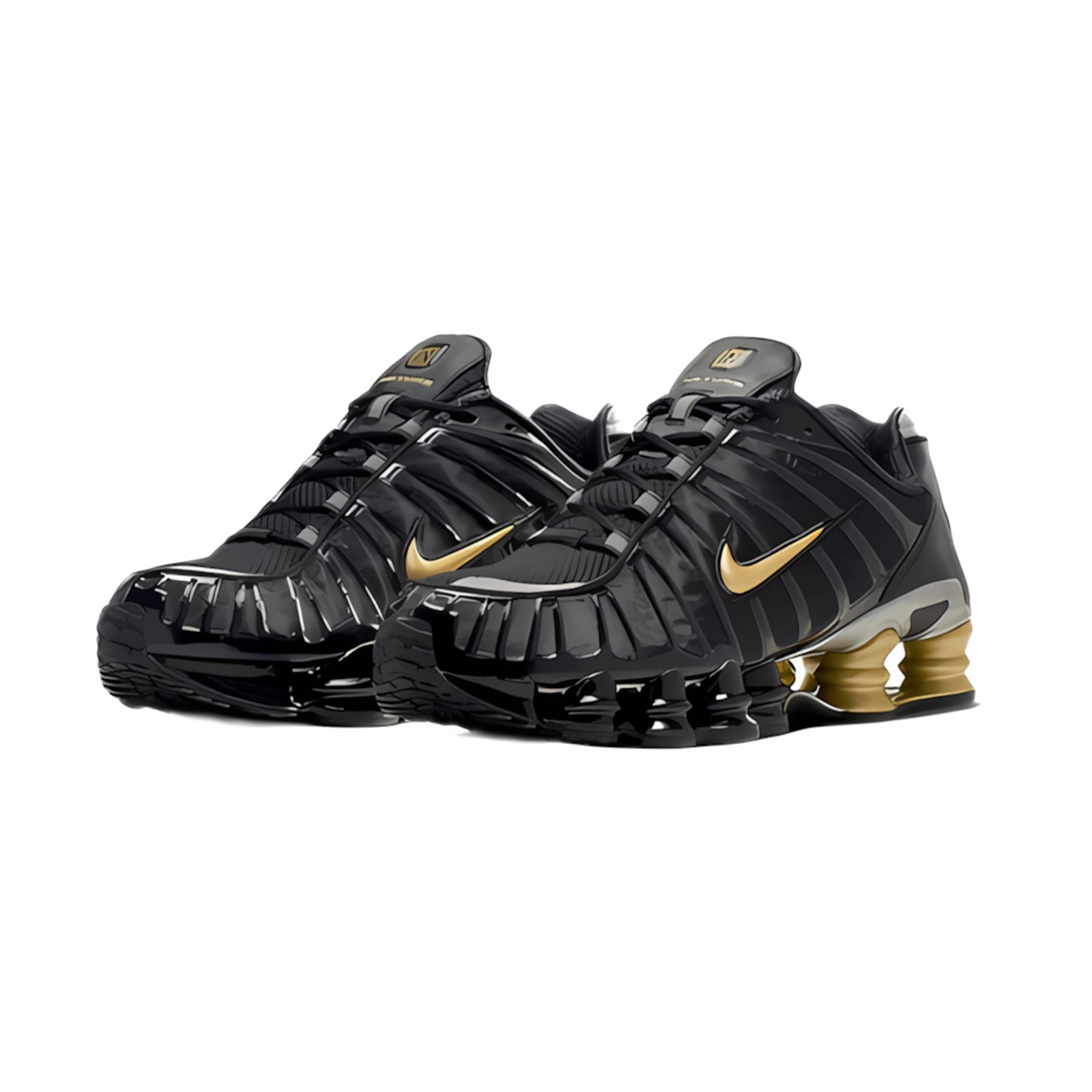 Nike Shox TL Neymar Jr.Black and Gold
