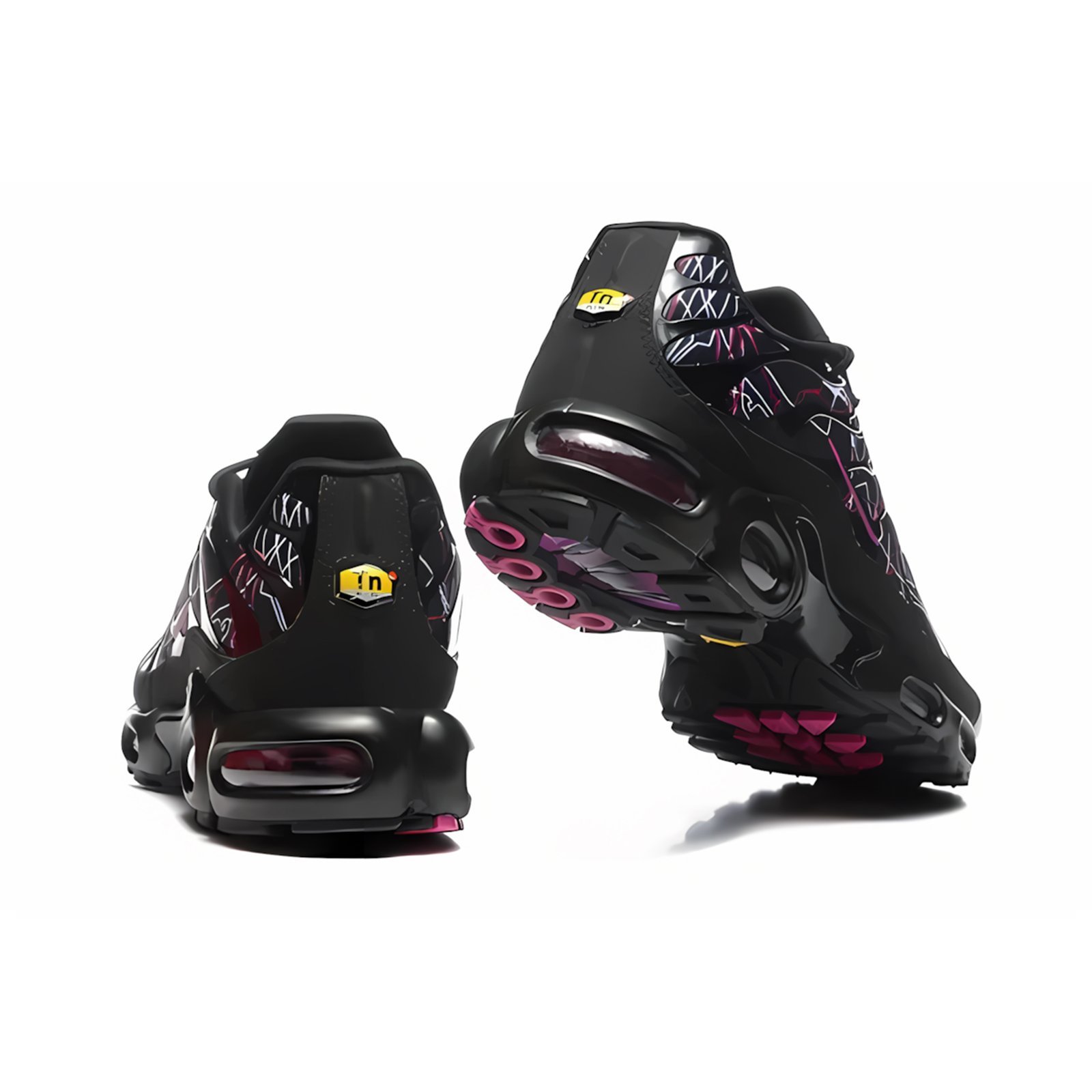 Nike Air Max Plus TN Toggle Reflective Noir Rouge