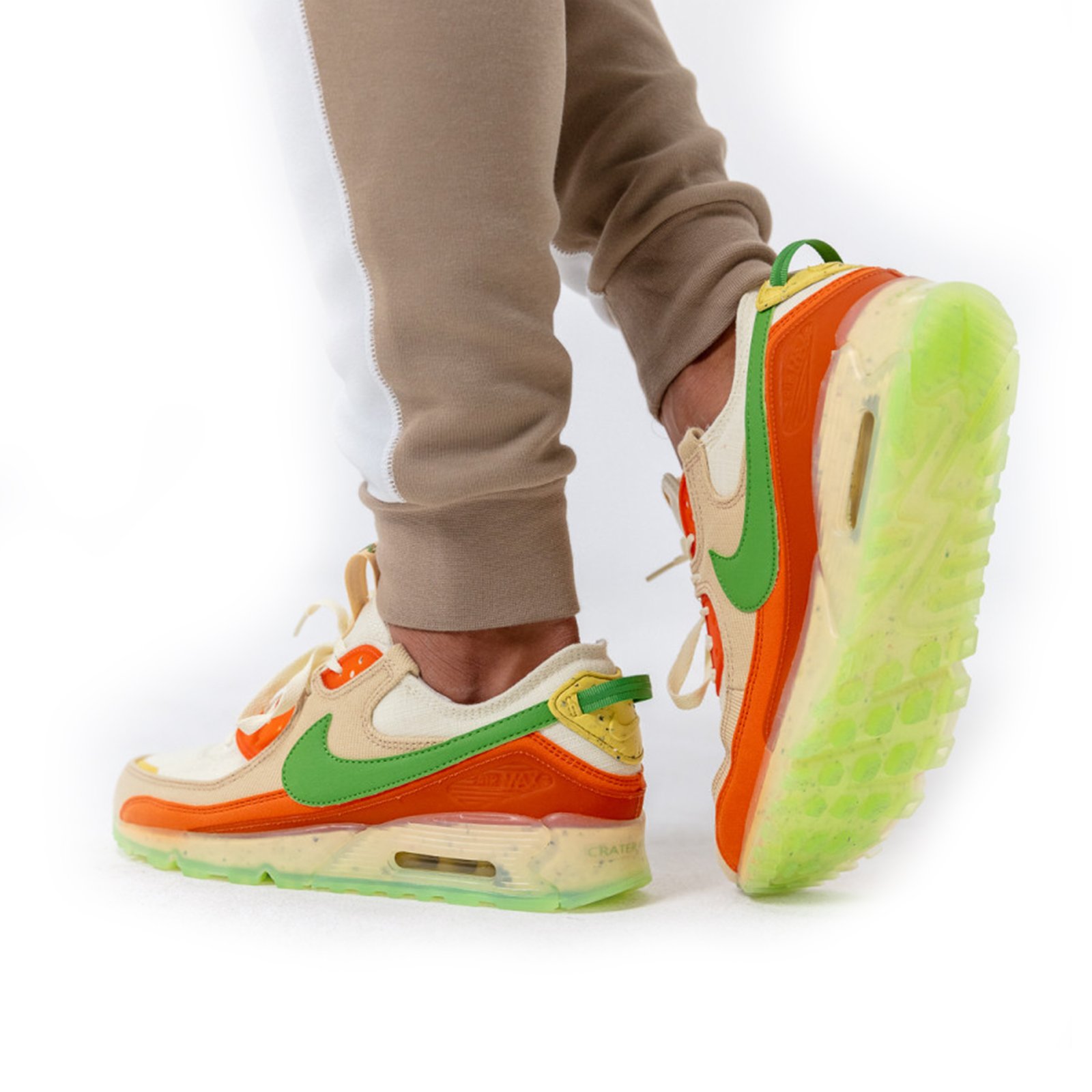 Nike Air Max Terrascape 90 Chlorophyll and Orange
